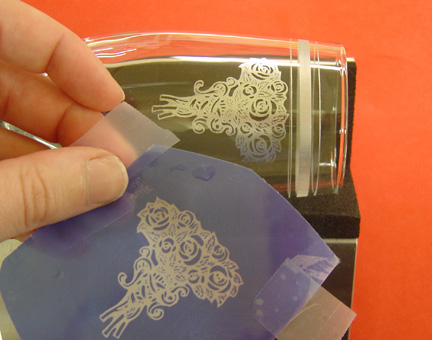 black-rub-n-buff  Glass Etching Secrets: Learn to Create Etched Art Glass  with Stencils & Unique Techniques